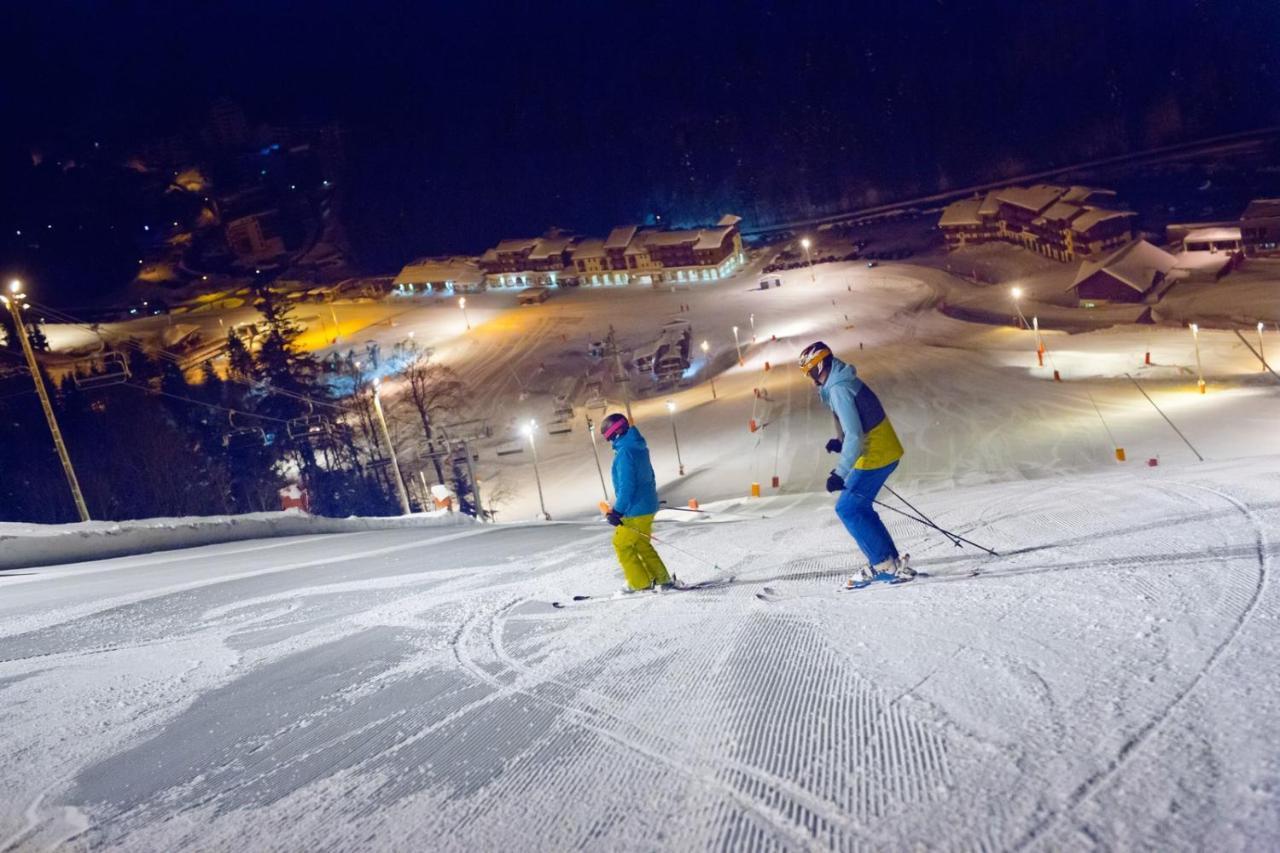Hotel Les Vallees Labellemontagne La Bresse Kültér fotó